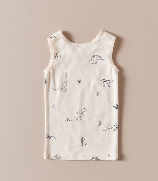 3 Pack Baby Organic Cotton Vests