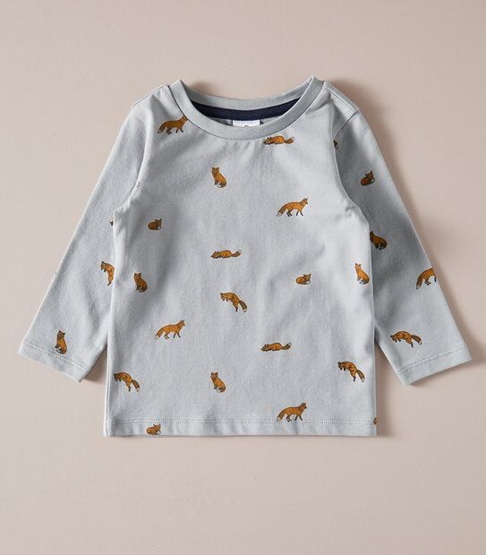 Baby Organic Cotton Print Top