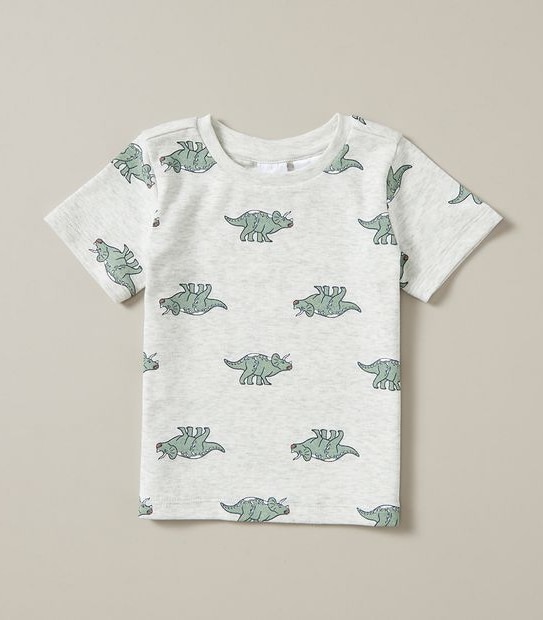 2 Pack Baby Organic Cotton Dinosaur Pyjama Sets 4 of 5