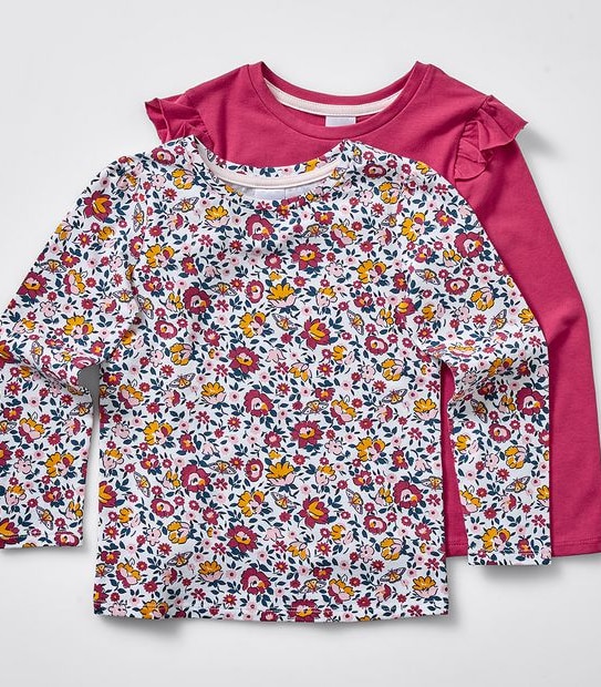 2 Pack Long Sleeve Tops