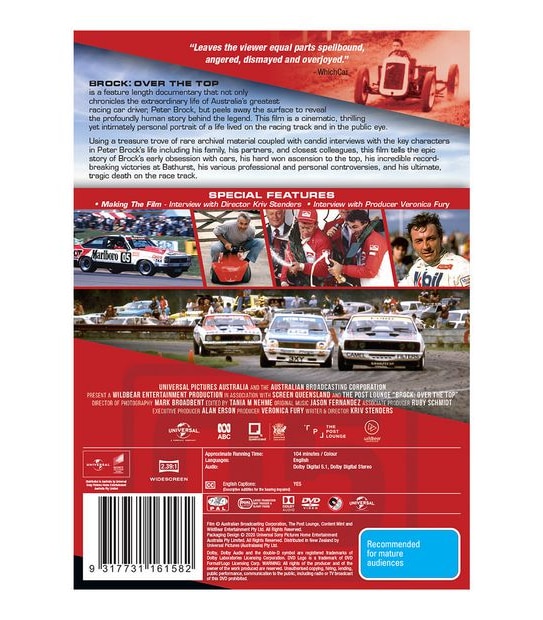 Brock: Over The Top - DVD