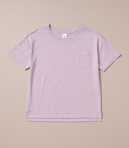 SN251757_02 S23 SS CREW NECK SOLID TEE PURPLE