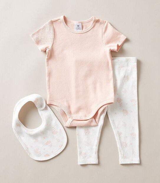 Baby Organic Cotton 3 Piece Set