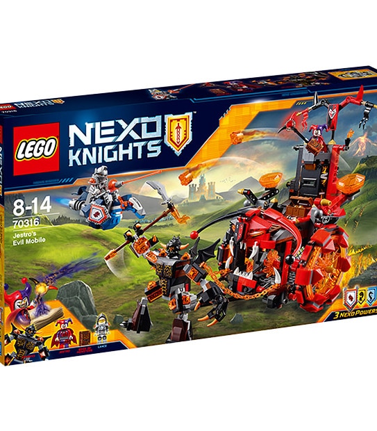 LEGO&reg; NEXO KNIGHTS&trade; Jestro’s Evil Mobile 70316