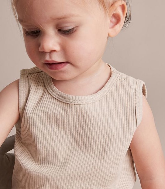 5 Pack Baby Organic Cotton Bodysuits