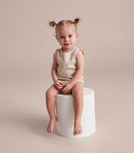 5 Pack Baby Organic Cotton Bodysuits