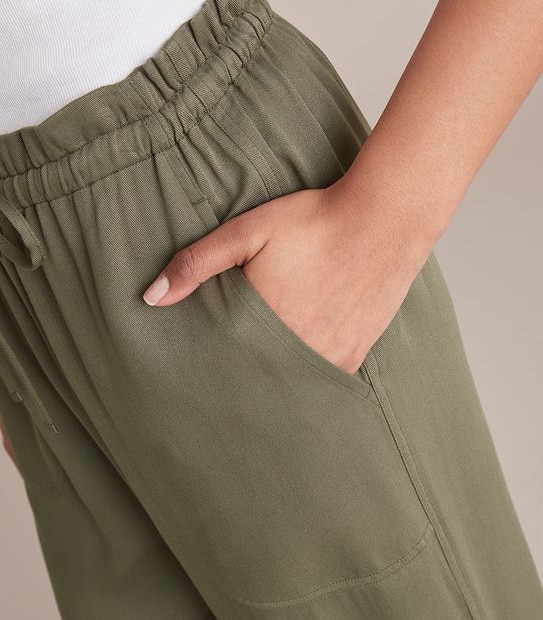 Wide Leg Woven Lounge Pants