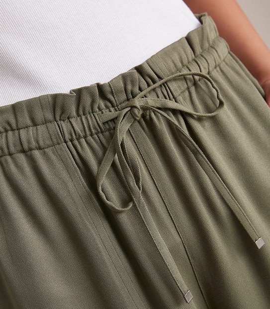 Wide Leg Woven Lounge Pants