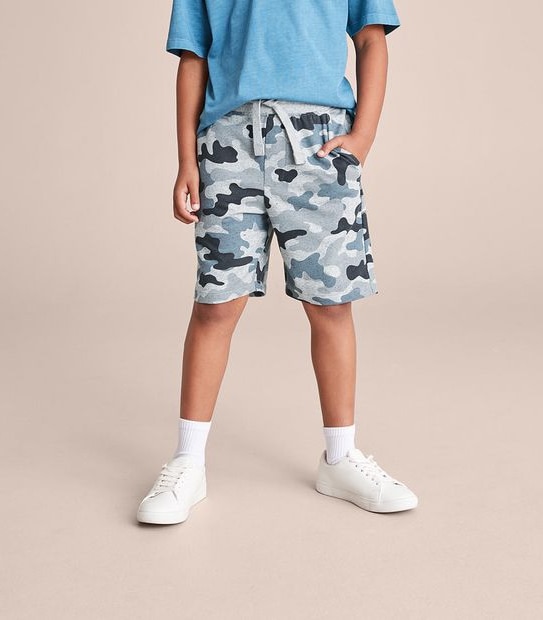 Camouflage Sweat Shorts
