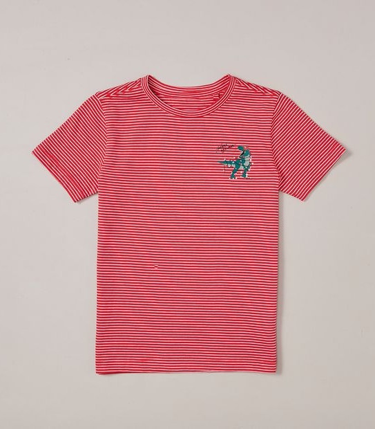 Striped Merry Rex-mas Christmas T-shirt