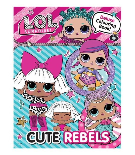 L.O.L Surprise! Deluxe Colouring - Cute Rebels
