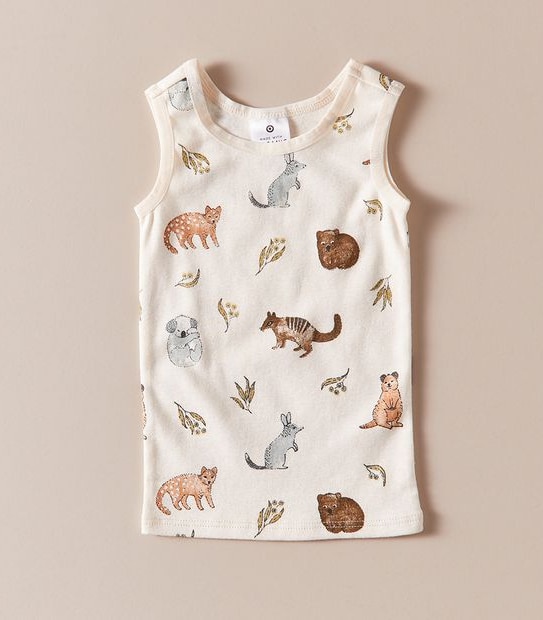 3 Pack Baby Organic Cotton Vests