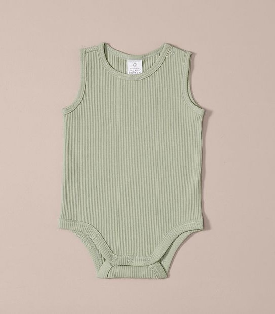 5 Pack Baby Organic Cotton Bodysuits