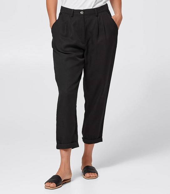 Tapered Pants - Black