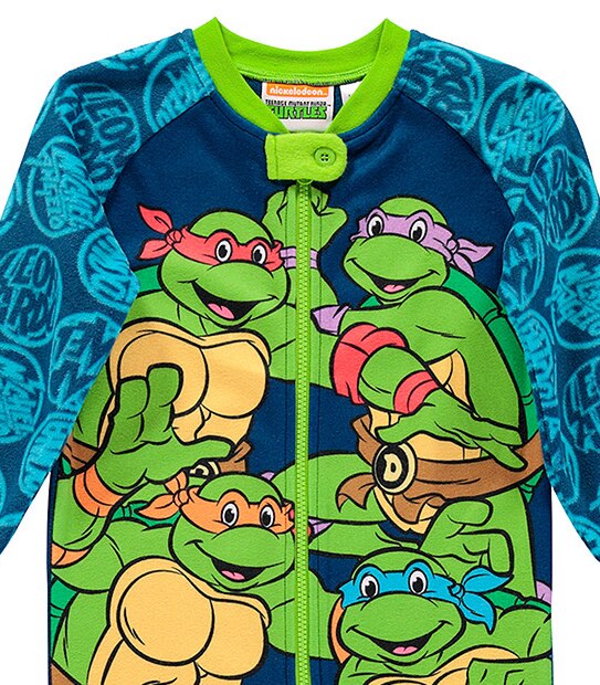 Teenage Mutant Ninja Turtles Print Sleepsuit 3 of 3