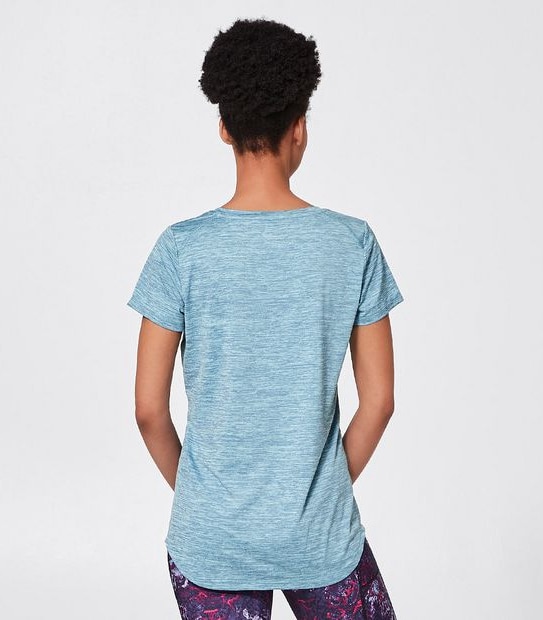 Active Core T-Shirt - Teal Blue