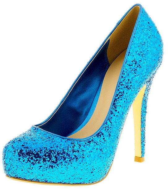 Astoria Glitter Pumps- Blue