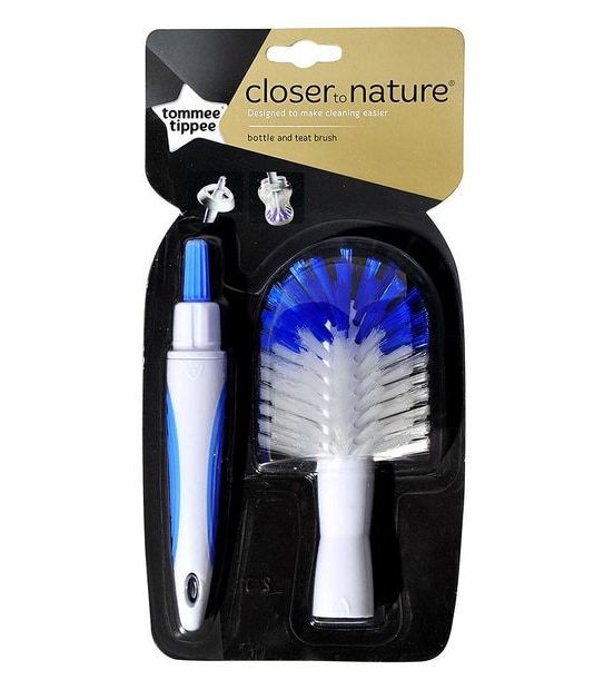 Tommee Tippee Closer To Nature Bottle And Teat Brush Assorted