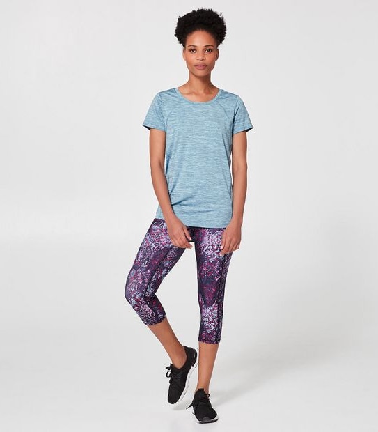Active Core T-Shirt - Teal Blue