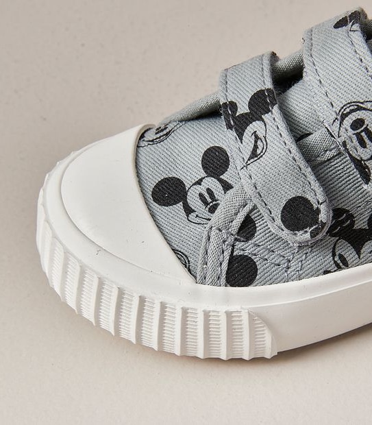 Baby Disney Mickey Mouse Double Strap Sneakers