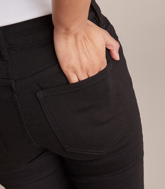 Alexa Straight High Rise Cropped Length Jeans  2 of 6