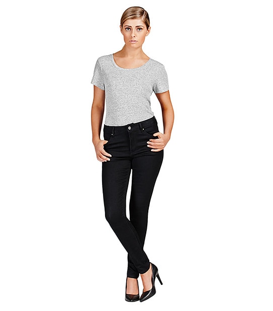 Dannii Minogue Petites Black High Waisted Skinny Jeans
