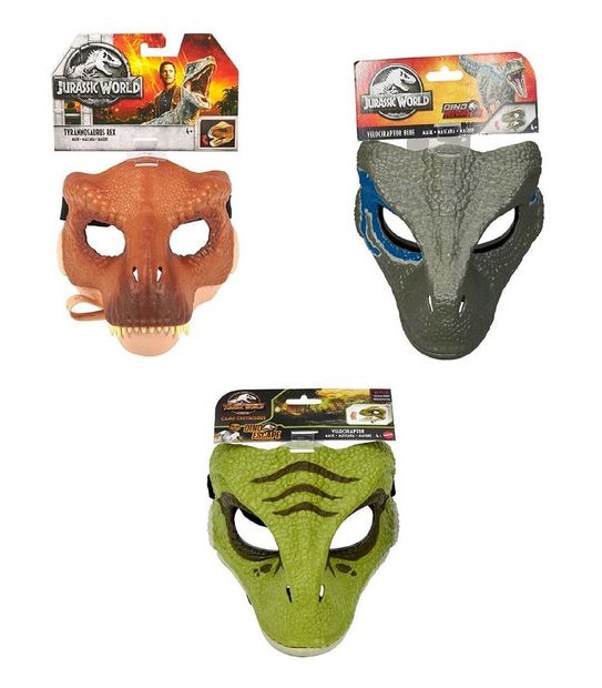 Jurassic World Movie-inspired Dinosaur Mask - Assorted*