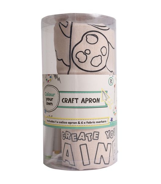Colour Your Own Craft Apron