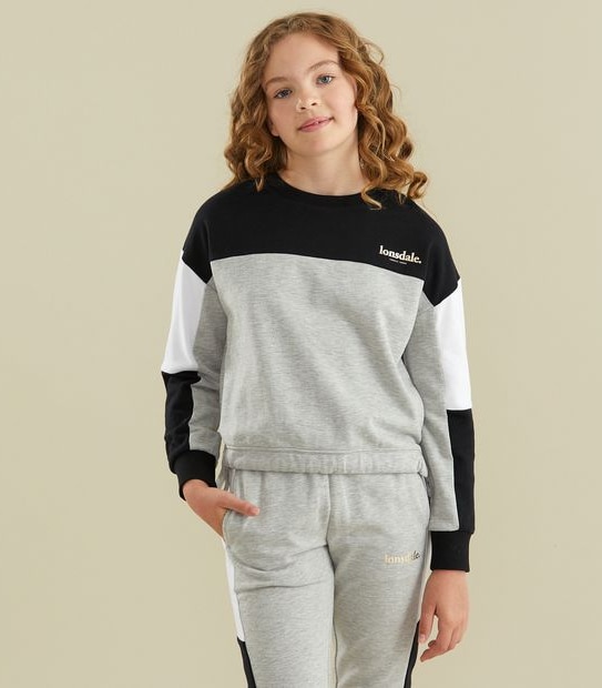 Lonsdale London Longton Spliced Jumper