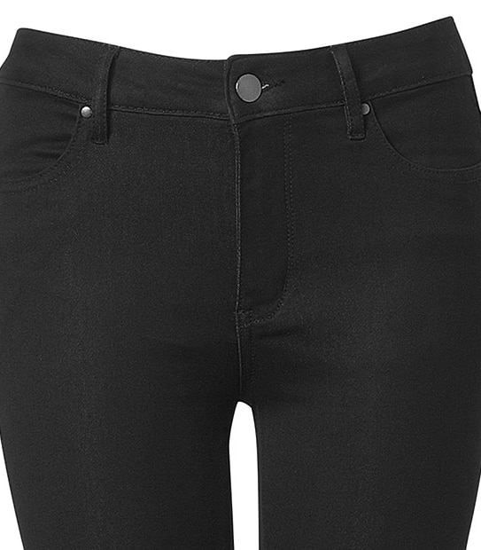 Dannii Minogue Petites Black High Waisted Skinny Jeans