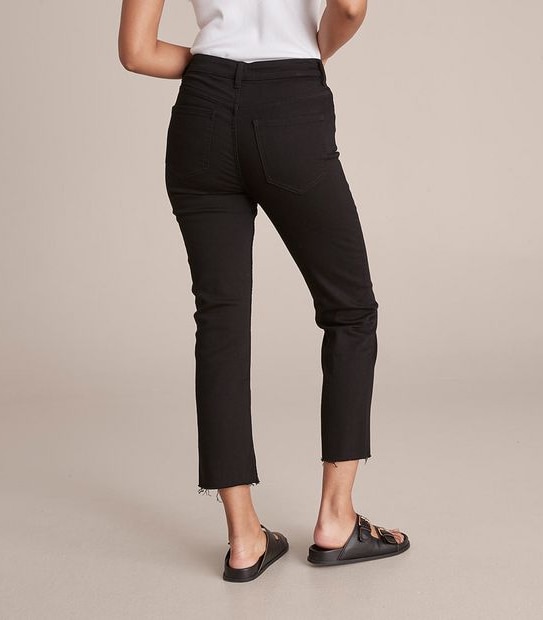 Alexa Straight High Rise Cropped Length Jeans  3 of 6