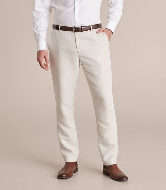 Preview Linen Blend Twill Suit Trousers