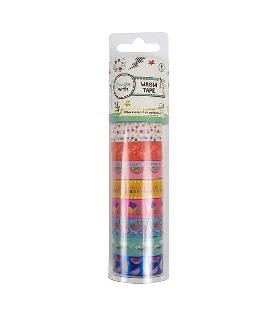 8 Pack Washi Tape