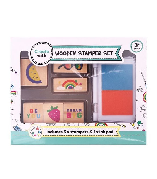 Wooden Stamper Set