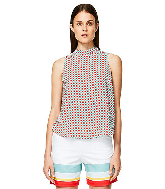 Rachael Zheng Check Tunic