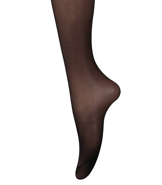 Ladder Resist Control Brief Pantyhose - Black