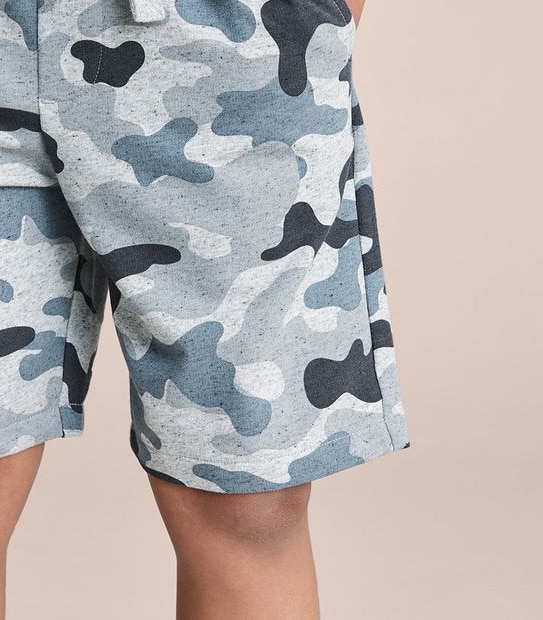 Camouflage Sweat Shorts