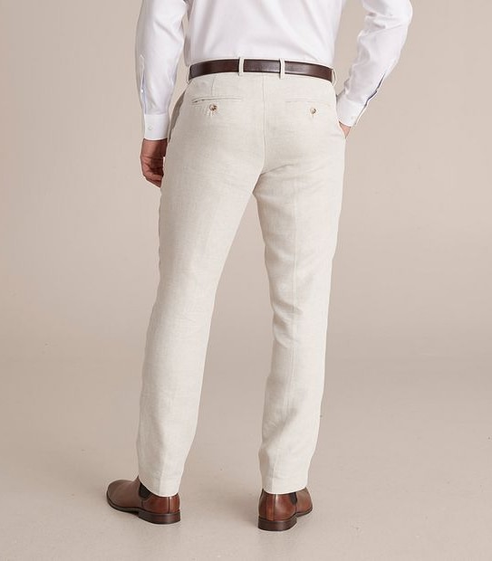 Preview Linen Blend Twill Suit Trousers