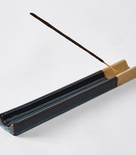 Reactive Glaze Incense Holder