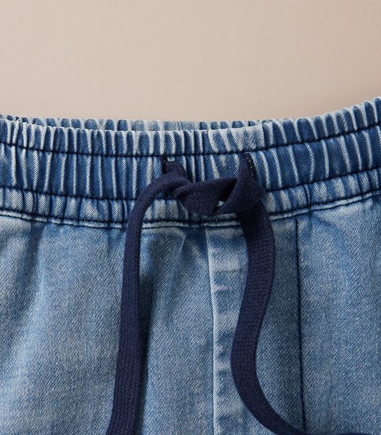Wonder Denim Pull On Shorts