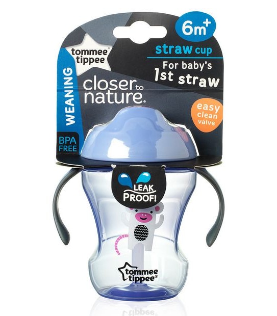 Tommee Tippee Closer To Nature Weaning Straw Cup