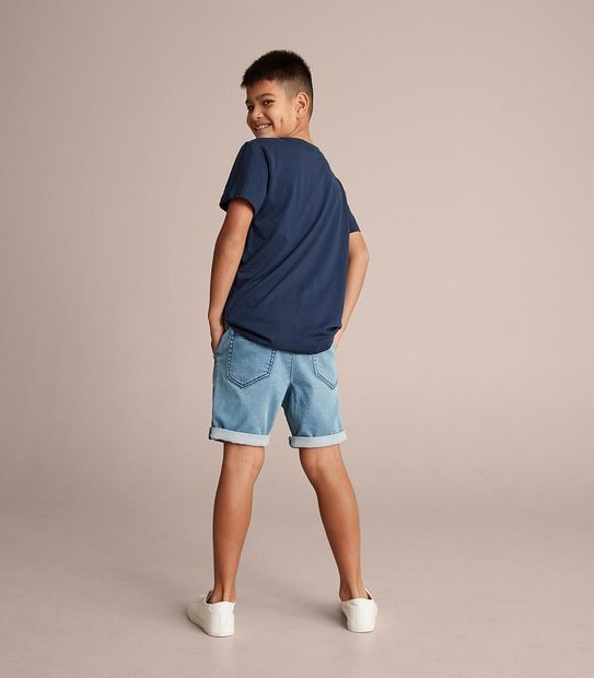 Wonder Denim Pull On Shorts