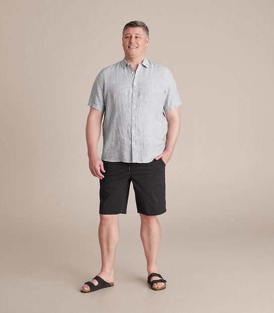 Man Plus European Linen Shirt