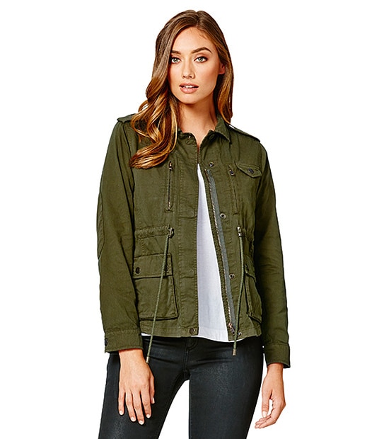 Utility Jacket - Khaki