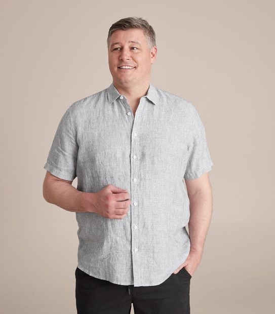 Man Plus European Linen Shirt