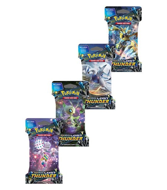 Pokemon TCG: Sun & Moon Lost Thunder Blister Booster Pack - Assorted*