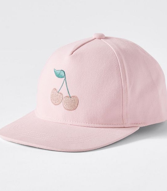 Cherry Peak Cap - Pink
