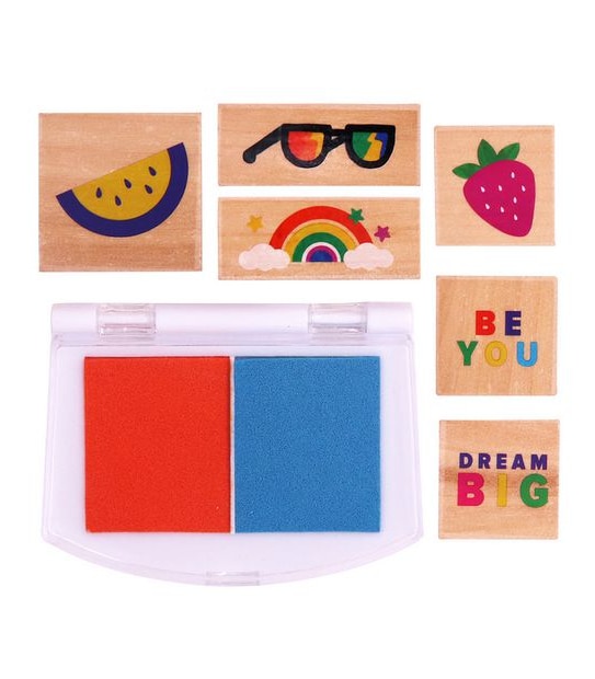 Wooden Stamper Set