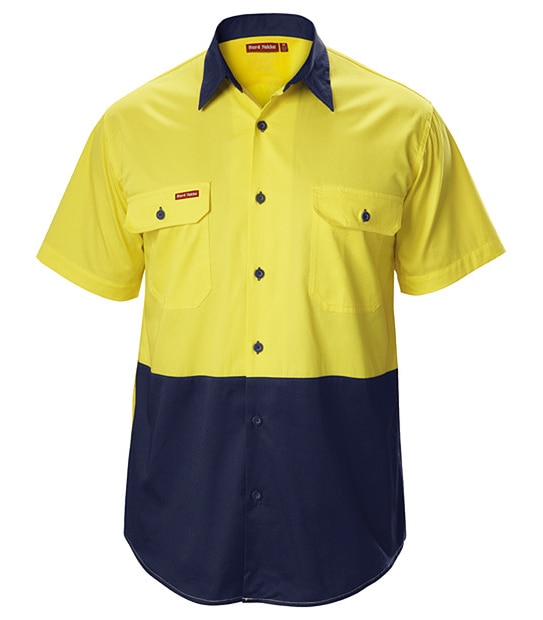 Hard Yakka Koolgear Hi-Visibility Shirt - Yellow