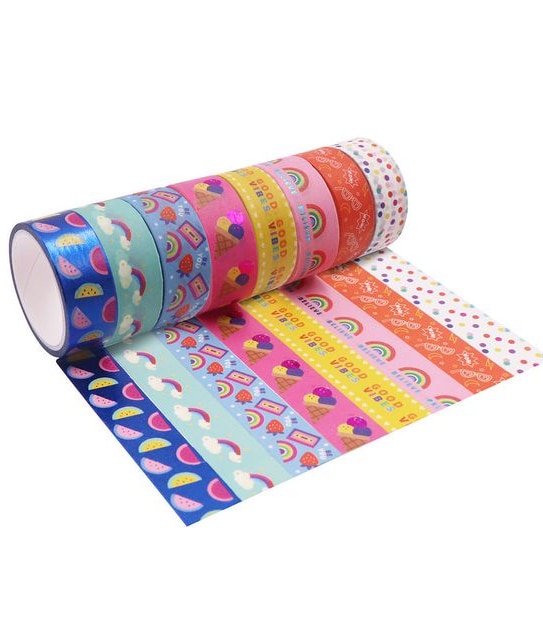 8 Pack Washi Tape